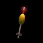 DG Prémium Alkonykapcsolós Mélyvízi Bója Fehér